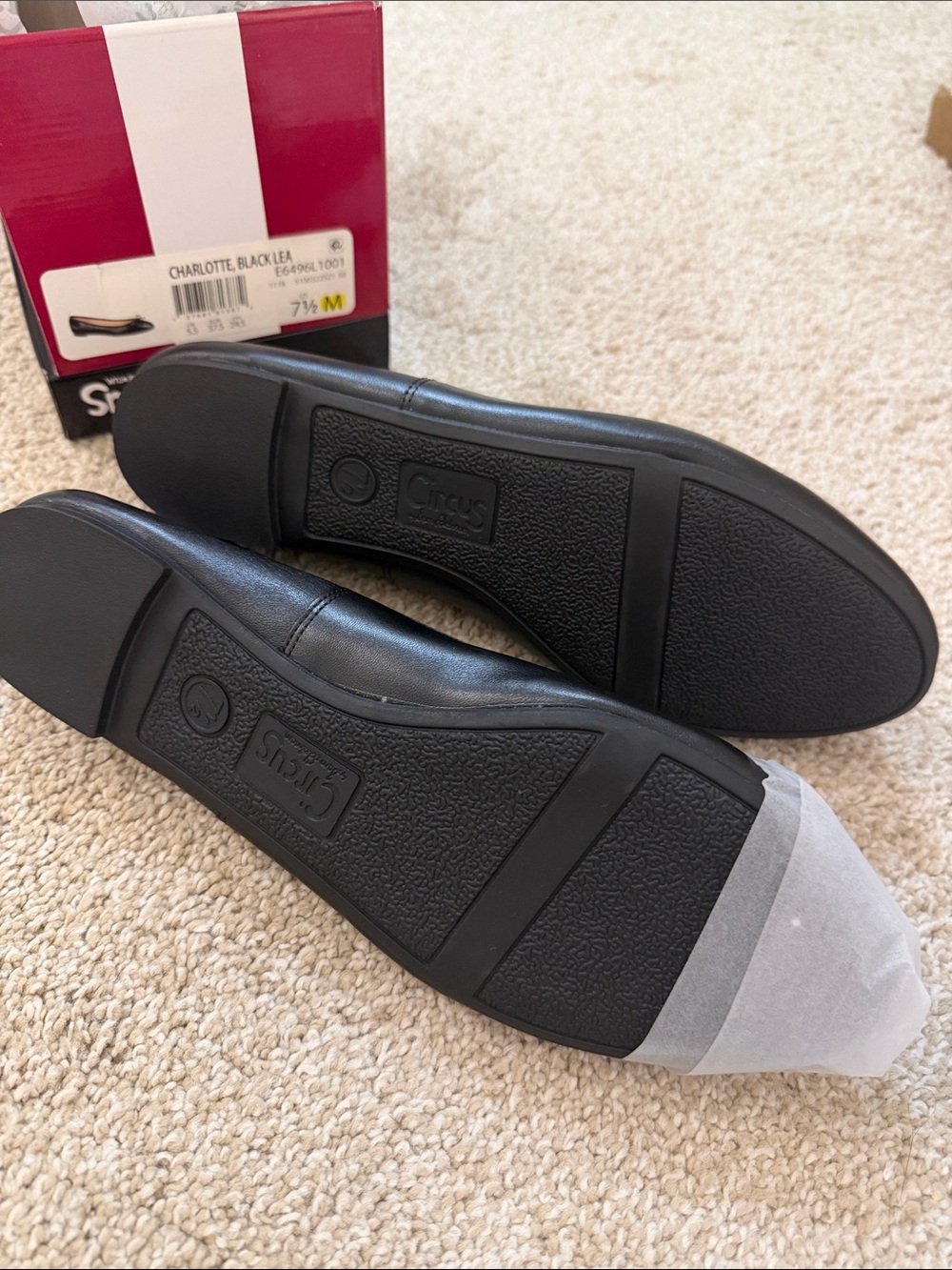 Circus by Sam Edelman black flats. Size 7.5. - Picture 3 of 6
